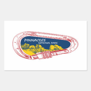 Nationalpark Pinnacles Rechteckiger Aufkleber