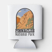 Nationalpark Pinnacles Vintag Dosenkühler (Rückseite)