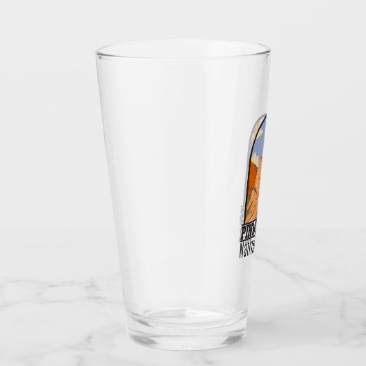 Nationalpark Pinnacles Vintag Glas (Rechts)