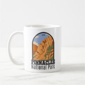 Nationalpark Pinnacles Vintag Kaffeetasse (Links)