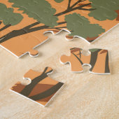 Nationalpark Pinnacles Vintag Puzzle (Seite)