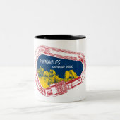 Nationalpark Pinnacles Zweifarbige Tasse (Mittel)
