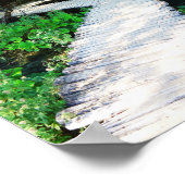Nationalpark Plitvice, Kroatien Poster (Ecke)