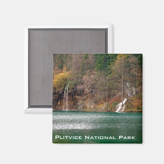 Nationalpark Plitvice Magnet (Vorderseite/Rückseite)