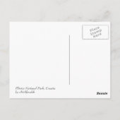 Nationalpark Plitvice Postkarte (Rückseite)