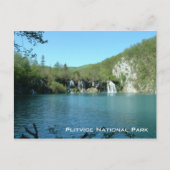 Nationalpark Plitvice Postkarte (Vorderseite)