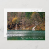 Nationalpark Plitvice Postkarte (Vorne/Hinten)