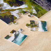 Nationalpark Plitvice. Puzzle (Seite)