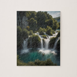 Nationalpark Plitvice Seen, Kroatien Puzzle