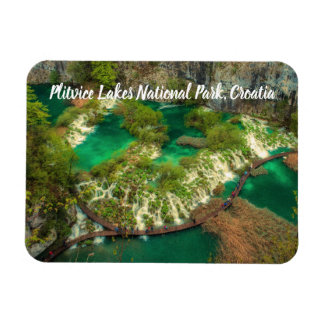 Nationalpark Plitvice Seen Kroatien stilvoll Magnet