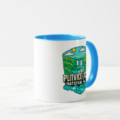 Nationalpark Plitvice Seen, Souvenir Tasse (VorderseiteRechts)