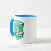 Nationalpark Plitvice Seen, Souvenir Tasse (Vorderseite Links)
