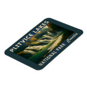 Nationalpark Plitvicer Seen Kroatien Magnet (Linke Seite)