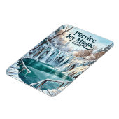 Nationalpark Plitvicer Seen Kroatien Magnet (Linke Seite)