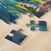 Nationalpark Plitvicer Seen Kroatien Puzzle (Seite)