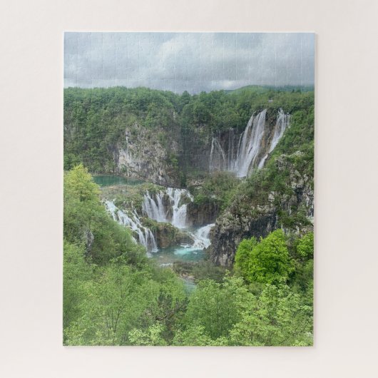 Nationalpark Plitvicer Seen Puzzle (Vertikal)