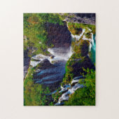 Nationalpark Plitvicer Seen. Puzzle (Vertikal)