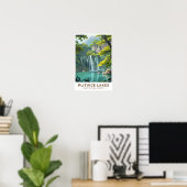 Nationalpark Plitvicer Seen Vintag Poster (Heimbüro)