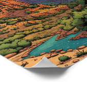 Nationalpark Poster (Ecke)