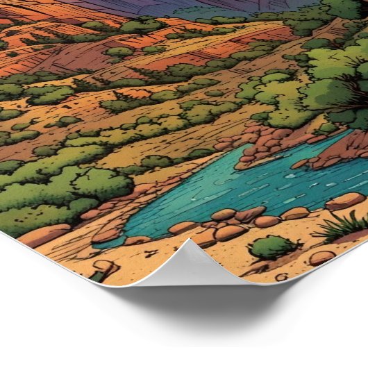 Nationalpark Poster (Ecke)