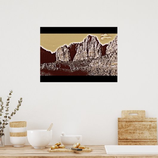 Nationalpark Poster (Küche)