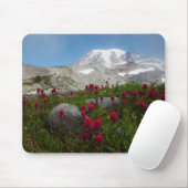 Nationalpark Rainier, Berg Rainier 1 Mousepad (Mit Mouse)