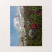 Nationalpark Rainier, Berg Rainier 1 Puzzle (Vertikal)