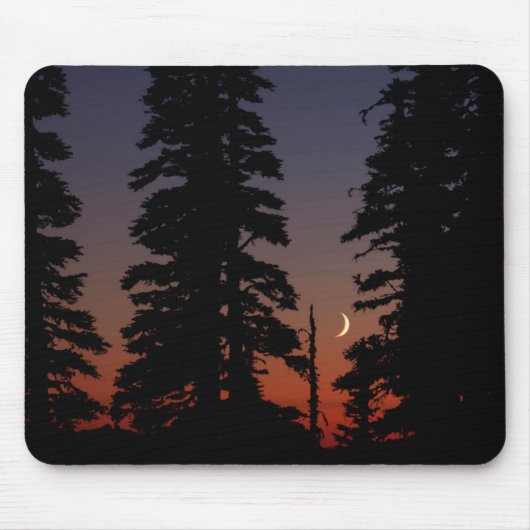 Nationalpark Rainier, Crescent Moon Mousepad (Vorne)
