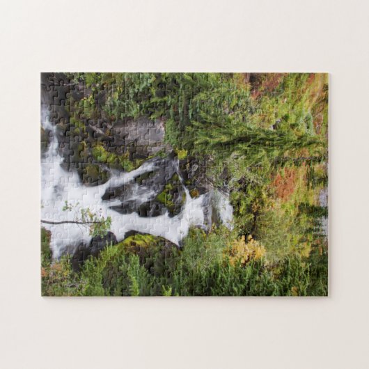 Nationalpark Rainier, Herbststrom Puzzle (Horizontal)