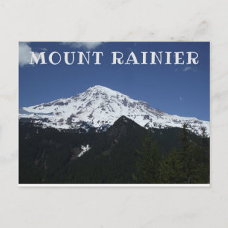 Nationalpark Rainier Postcard Postkarte