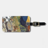 Nationalpark-Reise durch Zug Gepäckanhänger (Vorderseite horizontal)