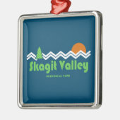 Nationalpark Retro Ornament Aus Metall (Links)