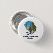 Nationalpark Réunion Button (Vorne & Hinten)