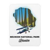 Nationalpark Réunion Magnet (Vertikal)
