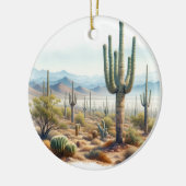 Nationalpark Riesenkakti Saguaro Keramik Ornament (Links)