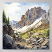 Nationalpark Rocky Mountains Poster (Vorne)