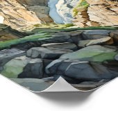 Nationalpark Rocky Mountains Poster (Ecke)