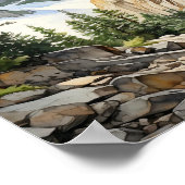 Nationalpark Rocky Mountains Poster (Ecke)