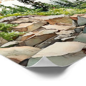 Nationalpark Rocky Mountains Poster (Ecke)