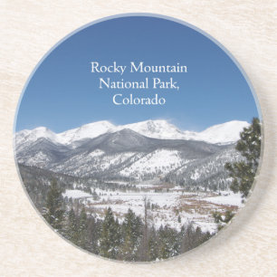 Nationalpark Rocky Mountains, Stonecoaster Colorad Getränkeuntersetzer