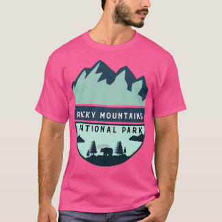Nationalpark Rocky Mountains T-Shirt