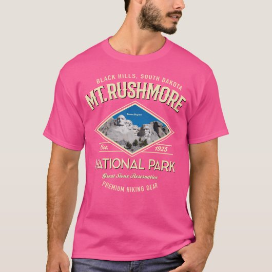 Nationalpark Rushmore 2 T-Shirt (Vorderseite)