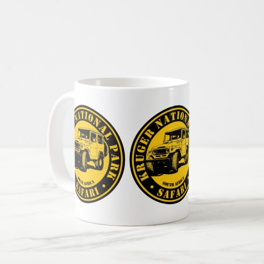 Nationalpark Safari Kaffeetasse (Vorderseite Links)