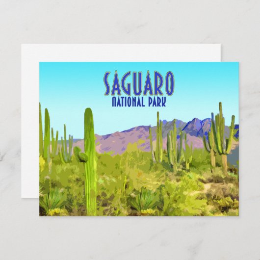Nationalpark Saguaro (Vorne/Hinten)