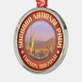 Nationalpark Saguaro (C) Silbernes Ornament (Links)