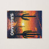 Nationalpark Saguaro Cacti Cactus Puzzle (Horizontal)