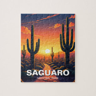 Nationalpark Saguaro Cacti Cactus Puzzle