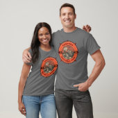 Nationalpark Saguaro Coyote Retro Kompass Emblem T-Shirt (Unisex)