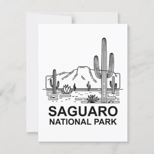 Nationalpark Saguaro Nationalpark California Postkarte
