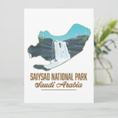 Nationalpark Saiysad, saudi arabia (Stehend Vorderseite)